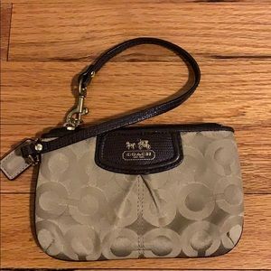 Coach wristlet
